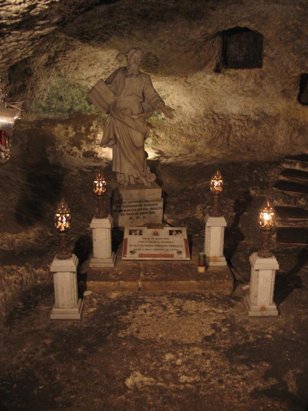 rabat - st pauls grotto.jpg, galeria Malta