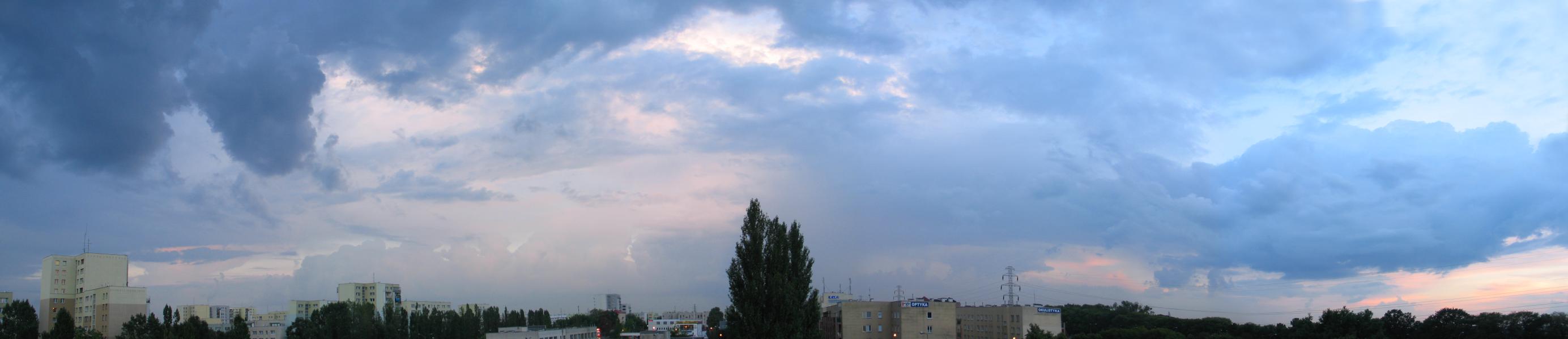 panorama niebo wieczorne - evening sky.jpg, galeria fakin_supah