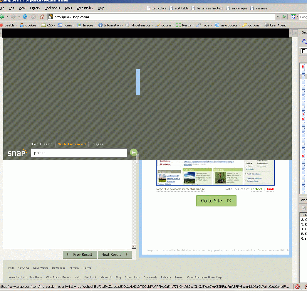 snap_vs_google.gif, galeria screenshots